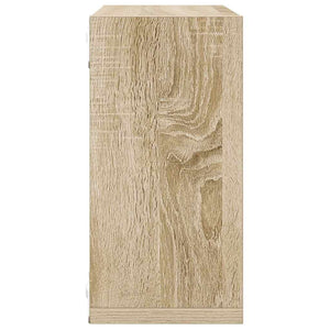 Ράφια Κύβοι Τοίχου 2 τεμ. Sonoma Δρυς 30 x 15 x 30 εκ.