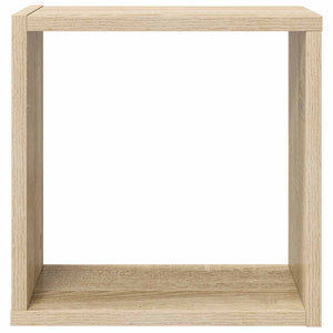 Ράφια Κύβοι Τοίχου 6 τεμ. Sonoma Δρυς 30 x 15 x 30 εκ.