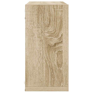 Ράφια Κύβοι Τοίχου 6 τεμ. Sonoma Δρυς 30 x 15 x 30 εκ.