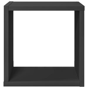 Ράφια Κύβοι Τοίχου 2 τεμ. Γκρι 26 x 15 x 26 εκ.