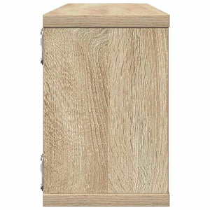 Ράφια Κύβοι Τοίχου 4 τεμ. Sonoma Δρυς 60x15x23 εκ. Επεξ. Ξύλο