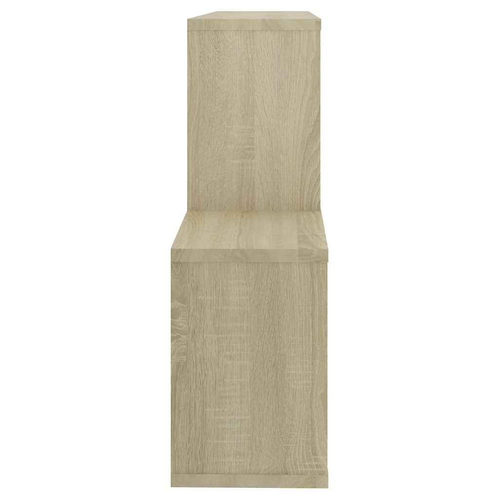 Ράφι Τοίχου Sonoma Δρυς 100x18x53 εκ. από Επεξεργασμένο Ξύλο