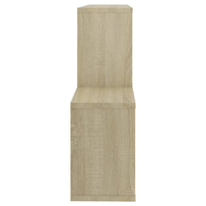 Ράφι Τοίχου Sonoma Δρυς 100x18x53 εκ. από Επεξεργασμένο Ξύλο
