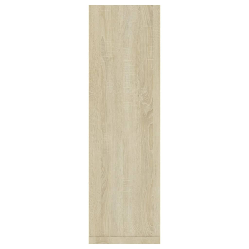 Ραφιέρες Τοίχου 2 τεμ Λευκό/Sonoma Δρυς 50x15x50εκ. Μοριοσανίδα