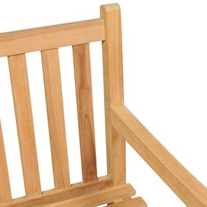 Παγκάκι Κήπου 114 εκ. από Μασίφ Ξύλο Teak