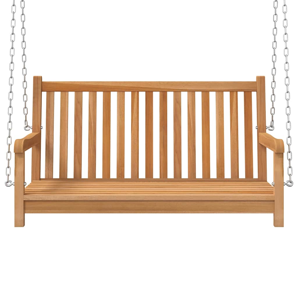 Κούνια Κήπου 114 x 60 x 64 εκ. από Μασίφ Ξύλο Teak