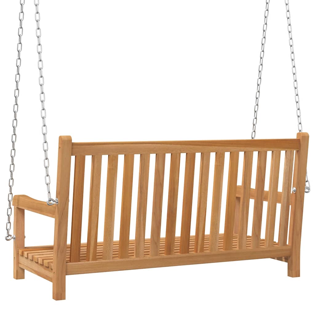 Κούνια Κήπου 114 x 60 x 64 εκ. από Μασίφ Ξύλο Teak