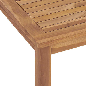 Τραπεζαρία Κήπου 120 x 70 x 77 εκ. από Μασίφ Ξύλο Teak