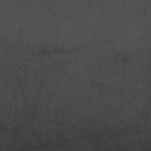 Καρέκλα Γραφείου Περιστρεφόμενη Σκούρο Γκρι Βελούδινη