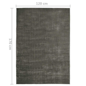 Χαλί Πλενόμενο Αναδιπλούμενο Taupe 120 x 170 εκ. από Πολυεστέρα