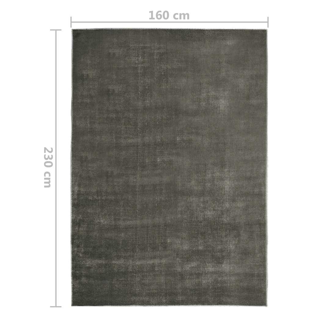 Χαλί Πλενόμενο Αναδιπλούμενο Taupe 160 x 230 εκ. από Πολυεστέρα