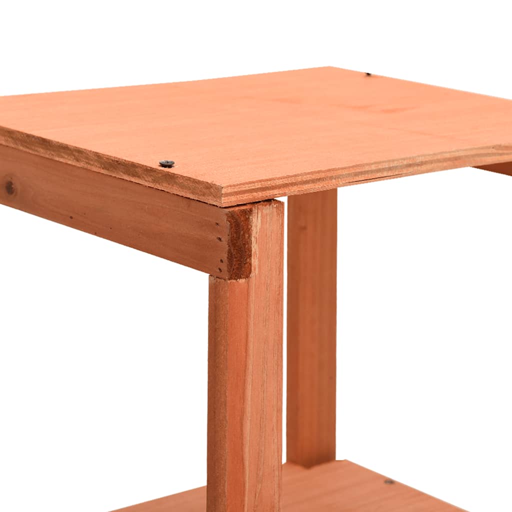 Αποθήκη Εργαλείων Κήπου 136x75x160 εκ. από Μασίφ Ξύλο Ελάτης - PAKOBAZAAR