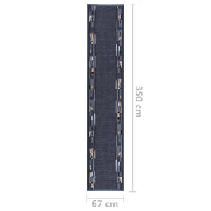 Χαλί Διάδρομος Αντιολισθητικό Ανθρακί 67 x 350 εκ.