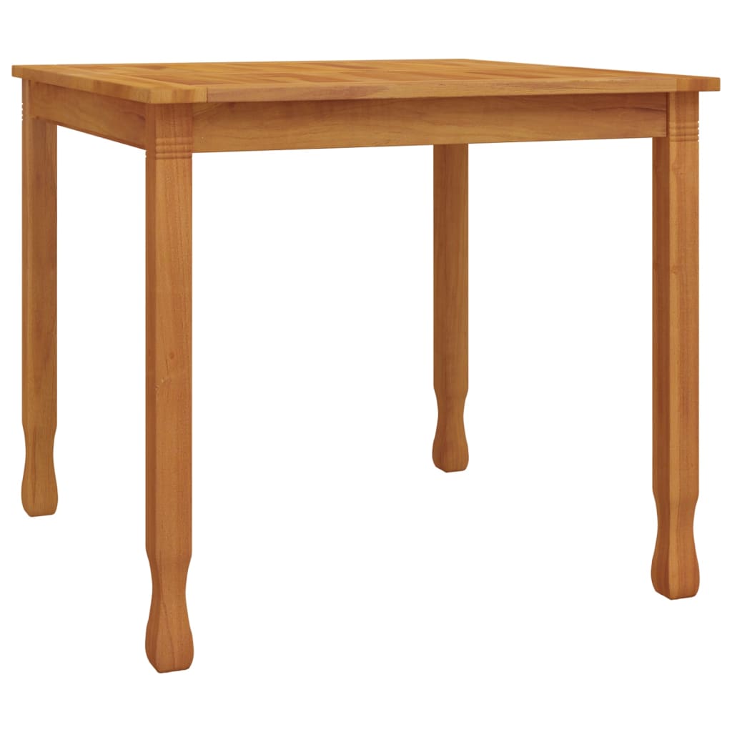 Τραπεζαρία Κήπου 85 x 85 x 75 εκ. από Μασίφ Ξύλο Teak