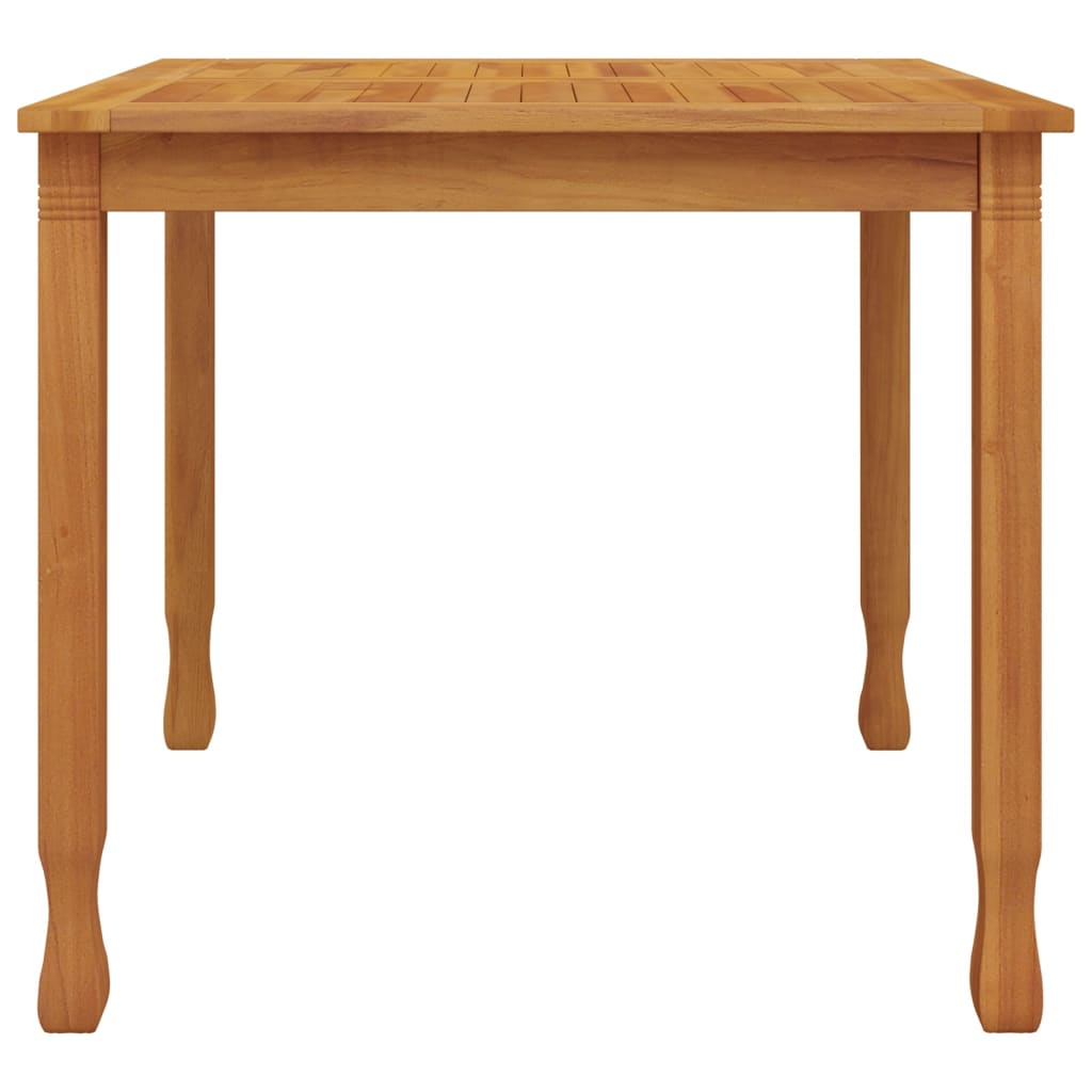 Τραπεζαρία Κήπου 85 x 85 x 75 εκ. από Μασίφ Ξύλο Teak