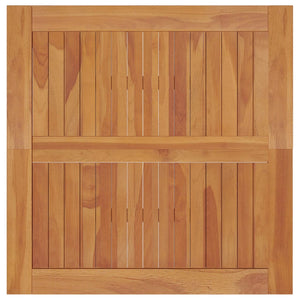 Τραπεζαρία Κήπου 85 x 85 x 75 εκ. από Μασίφ Ξύλο Teak