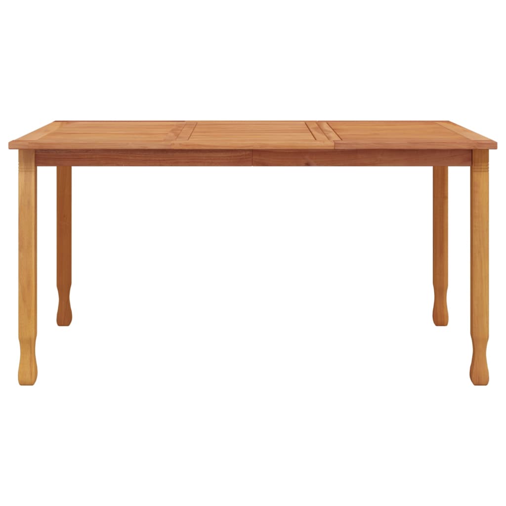 Τραπεζαρία Κήπου 150 x 90 x 75 εκ. από Μασίφ Ξύλο Teak
