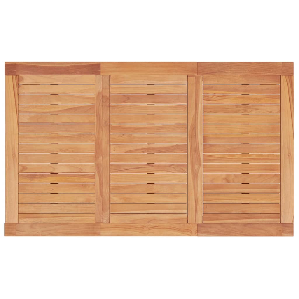 Τραπεζαρία Κήπου 150 x 90 x 75 εκ. από Μασίφ Ξύλο Teak
