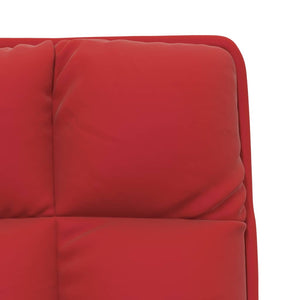 Πολυθρόνα με Μεταλλικό Σκελετό Μπορντό από Βελούδο