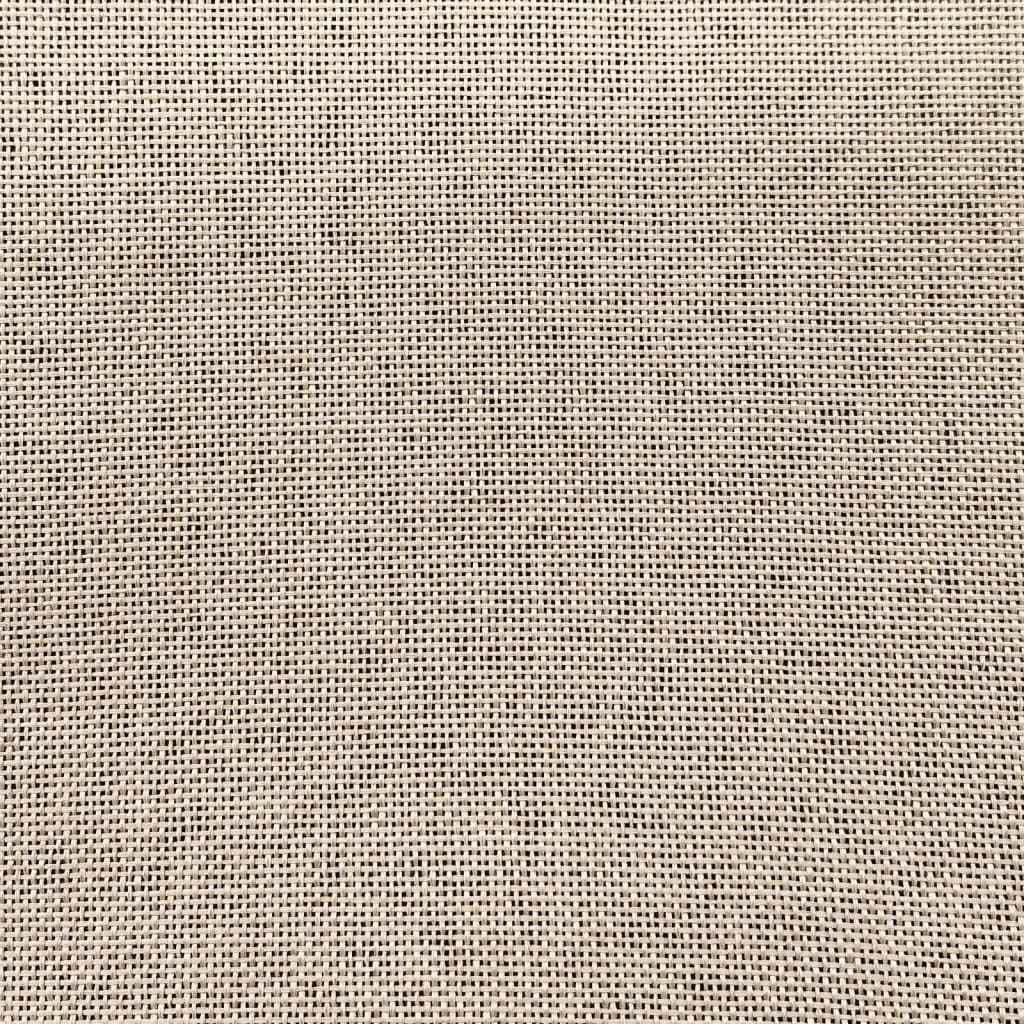 Καρέκλα Δαπέδου Περιστρεφόμενη Κρεμ Υφασμάτινη