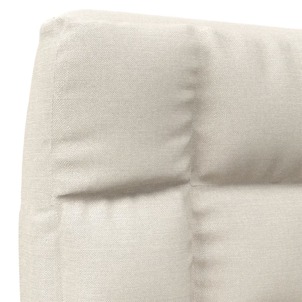 Καρέκλα Δαπέδου Πτυσσόμενη Κρεμ Υφασμάτινη - Pakobazaar