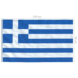 Σημαία Ελλάδας και Ιστός 4 μ. από Αλουμίνιο - Pakobazaar
