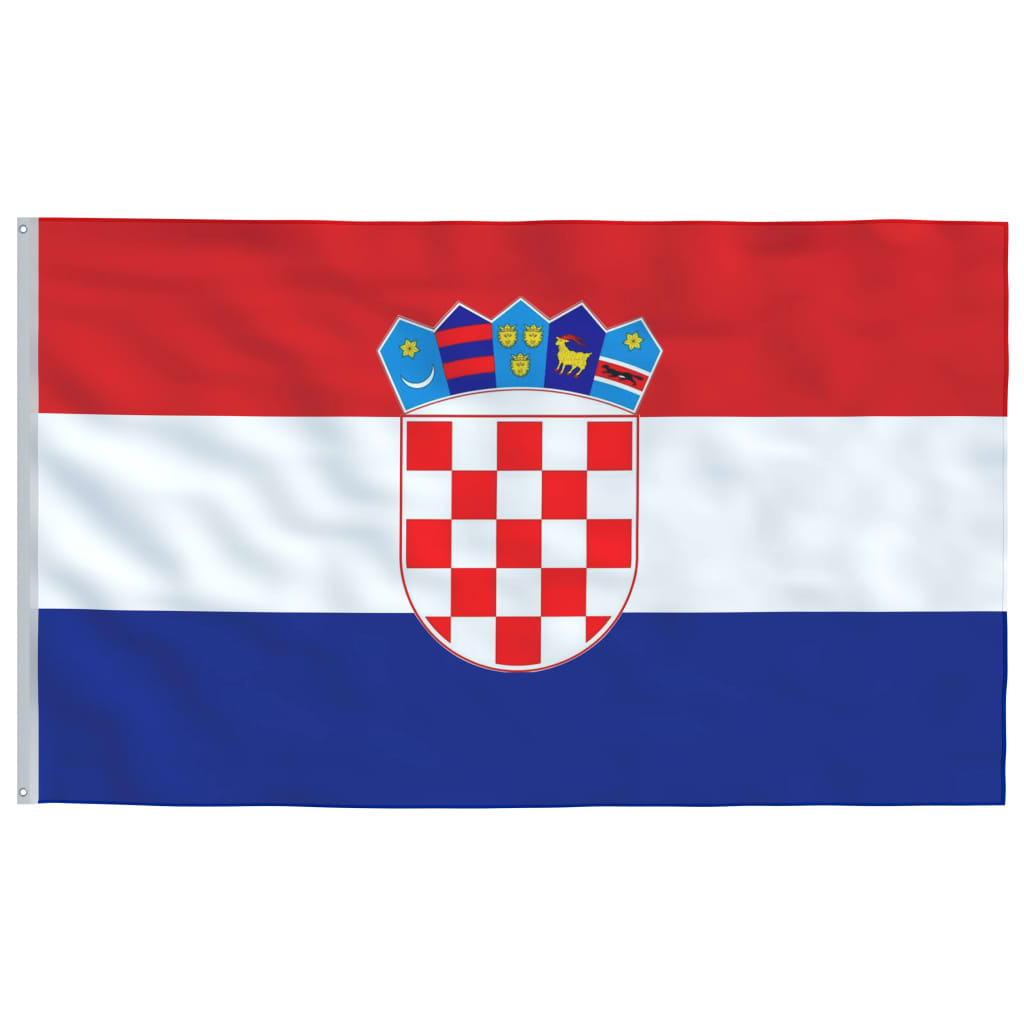 Σημαία Κροατίας και Ιστός 4 μ. από Αλουμίνιο