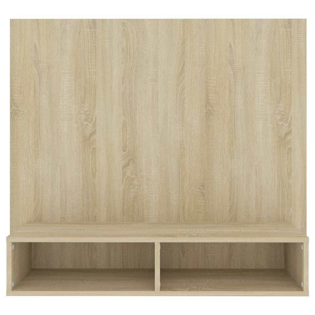 Έπιπλο Τηλεόρασης Τοίχου Sonoma Δρυς 102x23,5x90εκ. Επεξ. Ξύλο