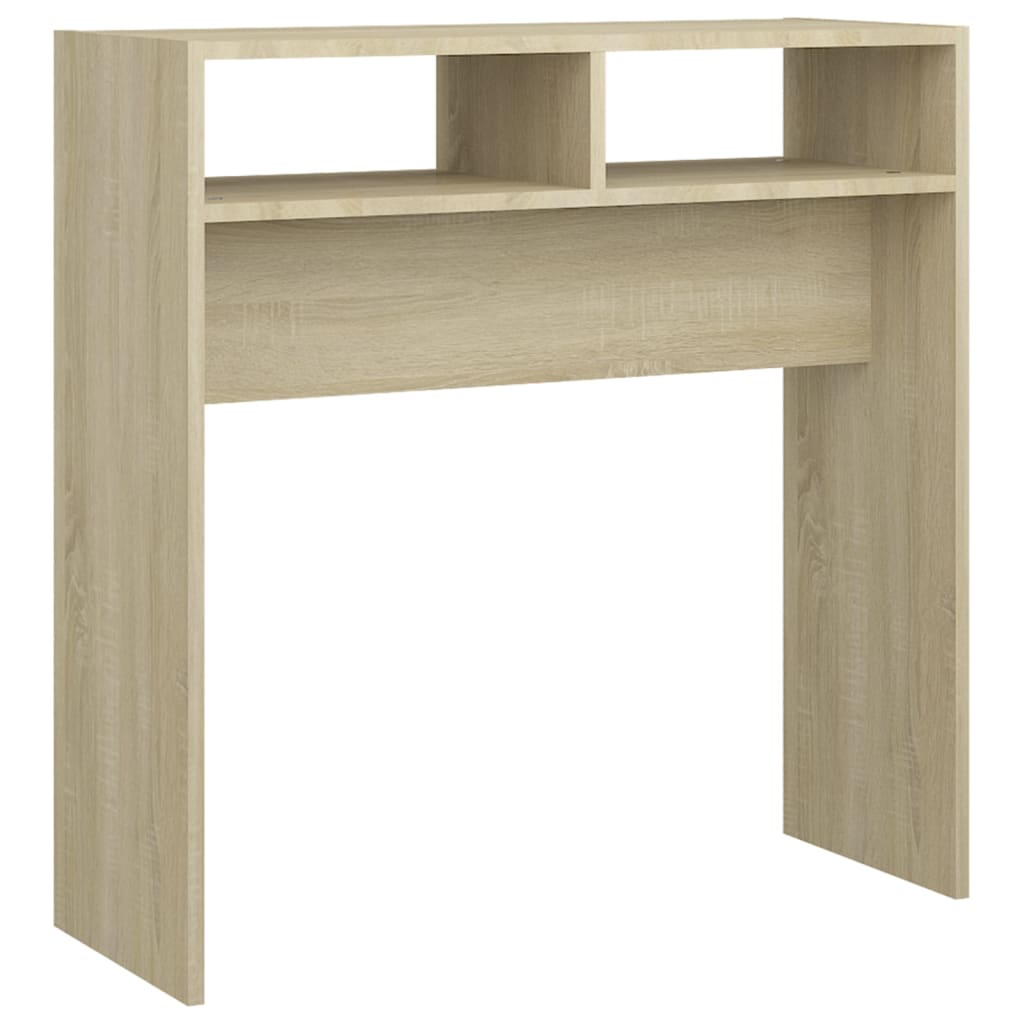 Τραπεζάκι Κονσόλα Sonoma Δρυς 78x30x80 εκ. από Επεξ. Ξύλο - Pakobazaar