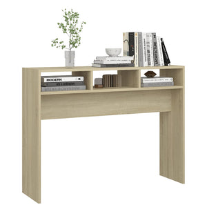 Τραπεζάκι Κονσόλα Sonoma Δρυς 105 x 30 x 80 εκ. από Επεξ. Ξύλο