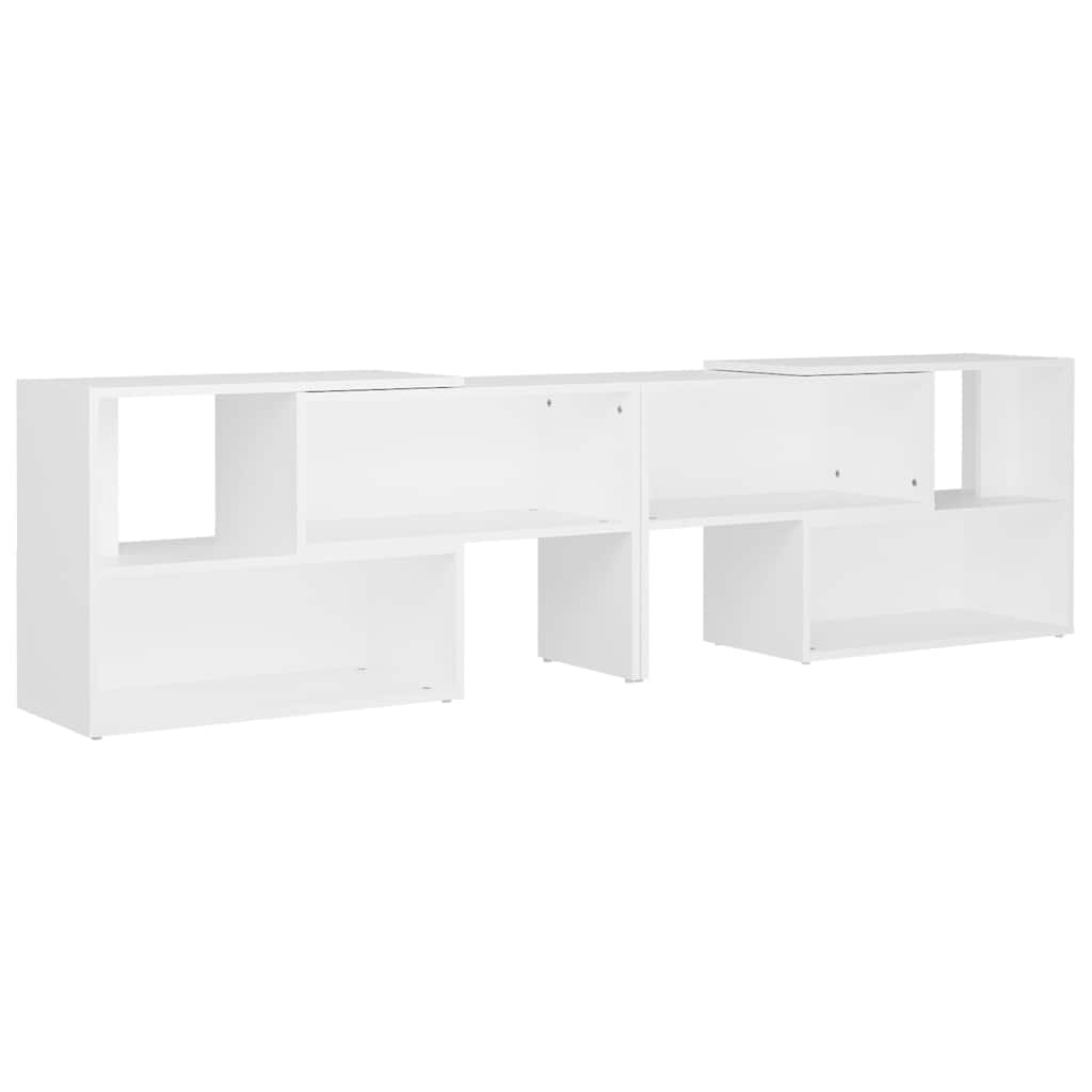Έπιπλο Τηλεόρασης Λευκό 149 x 30 x 52 εκ. από Επεξ. Ξύλο