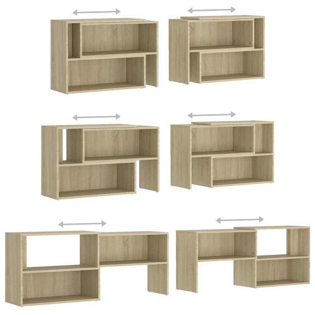 Έπιπλο Τηλεόρασης Sonoma Δρυς 149 x 30 x 52 εκ. από Επεξ. Ξύλο