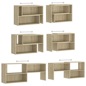 Έπιπλο Τηλεόρασης Sonoma Δρυς 149 x 30 x 52 εκ. από Επεξ. Ξύλο