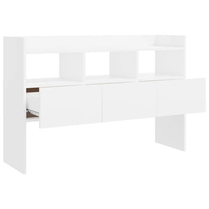 Μπουφές Λευκός 105 x 30 x 70 εκ. από Επεξ. Ξύλο - Pakobazaar
