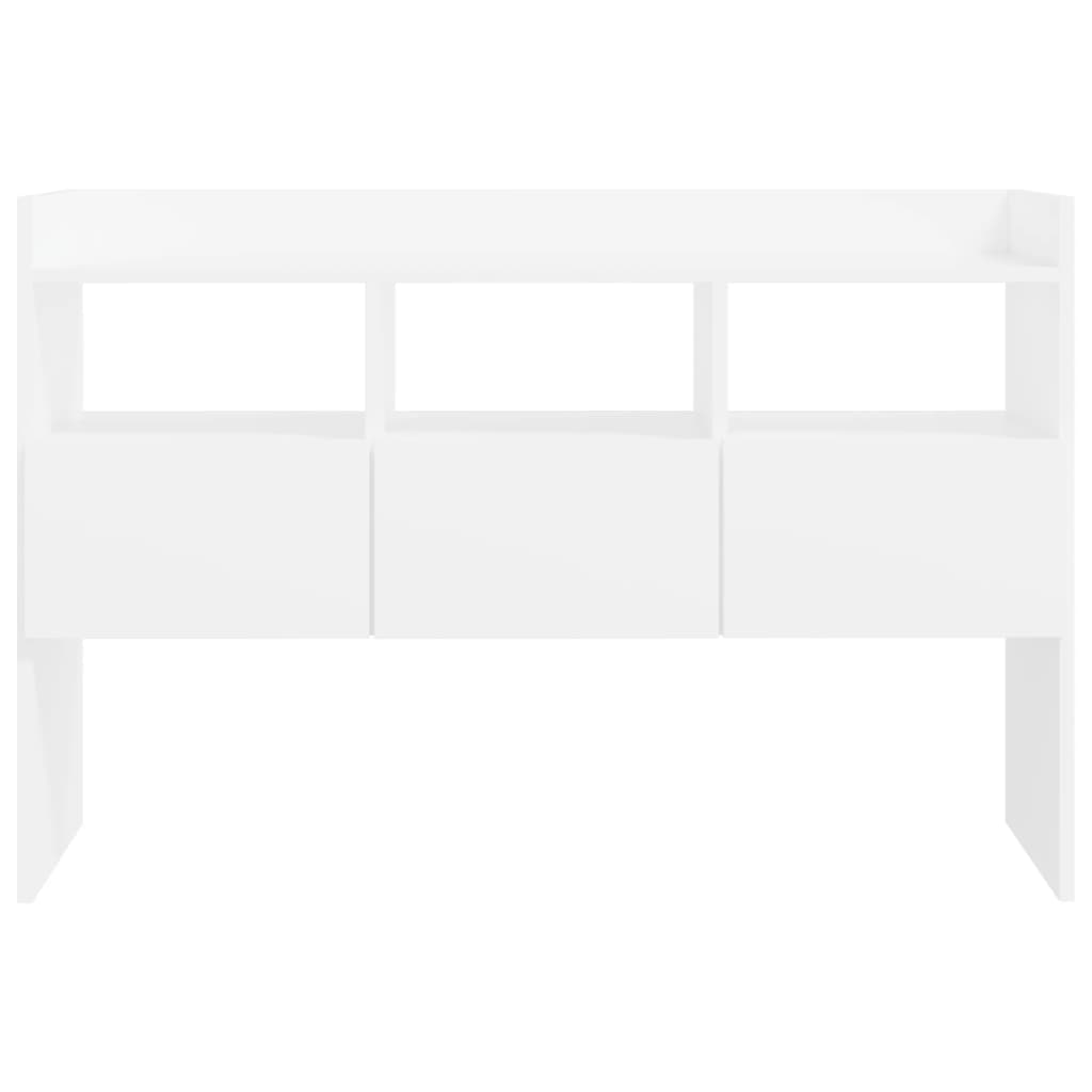 Μπουφές Λευκός 105 x 30 x 70 εκ. από Επεξ. Ξύλο - Pakobazaar