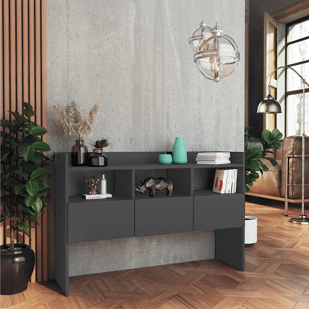Μπουφές Γκρι 105 x 30 x 70 εκ. από Μοριοσανίδα
