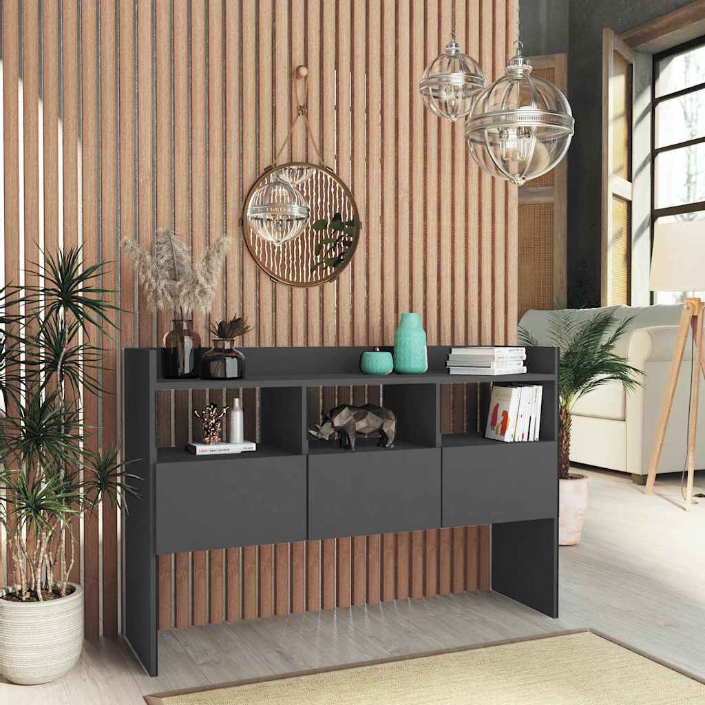 Μπουφές Γκρι 105 x 30 x 70 εκ. από Μοριοσανίδα