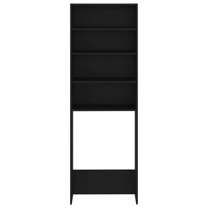 Ντουλάπι Πλυντηρίου Μαύρο 64 x 24 x 190 εκ. - Pakobazaar