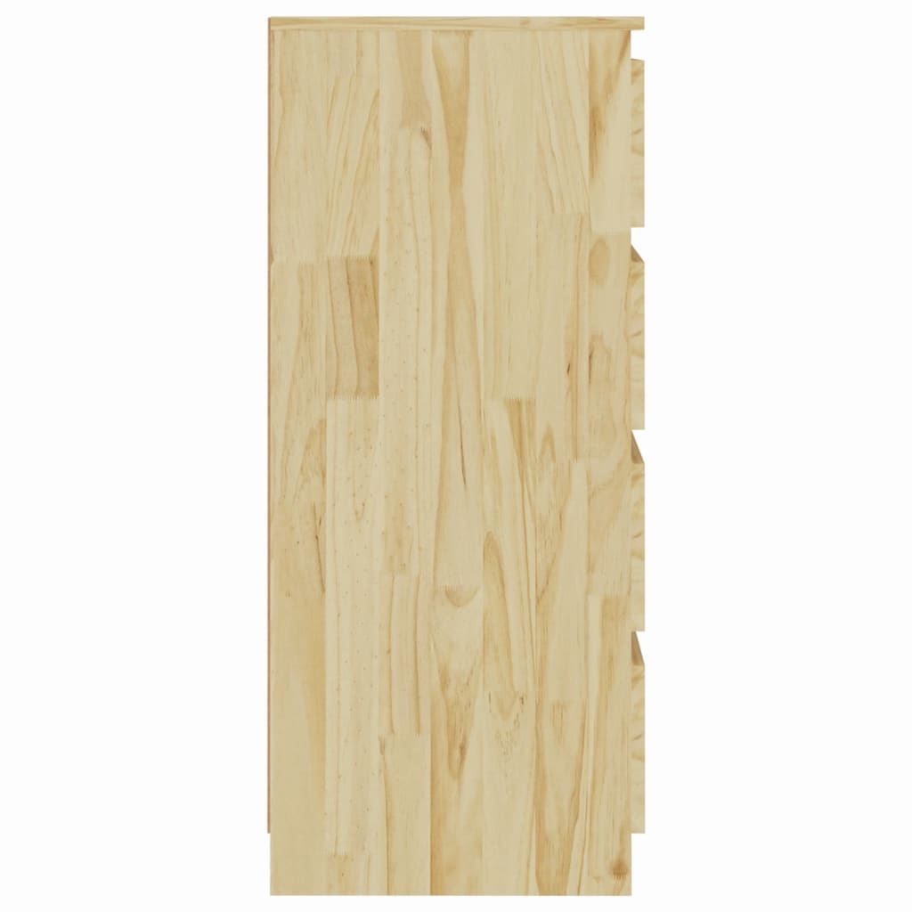 Συρταριέρα 60 x 36 x 84 εκ. από Μασίφ Ξύλο Πεύκου - Pakobazaar