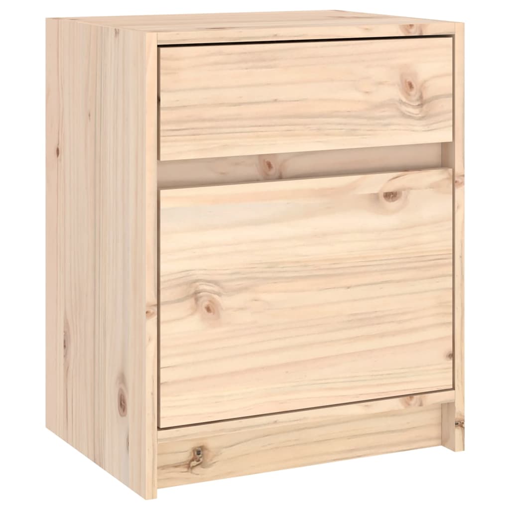 Κομοδίνο 40 x 31 x 50 εκ. από Μασίφ Ξύλο Πεύκου - Pakobazaar