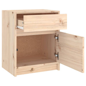 Κομοδίνο 40 x 31 x 50 εκ. από Μασίφ Ξύλο Πεύκου - Pakobazaar