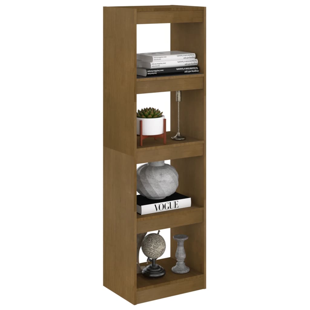 Βιβλιοθήκη/Διαχωριστικό Χώρου Μελί 40x30x135,5 εκ. Ξύλο Πεύκου