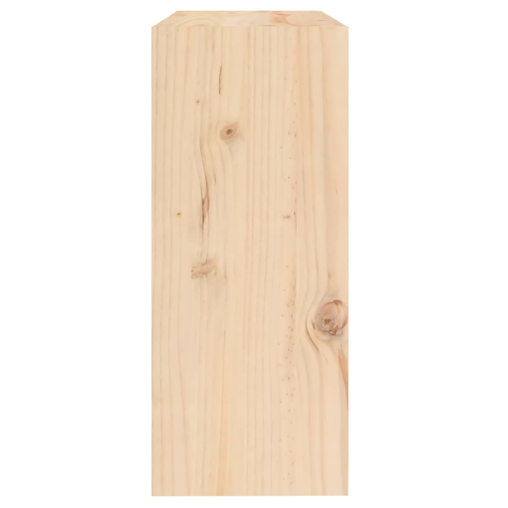 Βιβλιοθήκη/Διαχωριστικό Χώρου 60x30x71,5 εκ. Μασίφ Ξύλο Πεύκου - Pakobazaar
