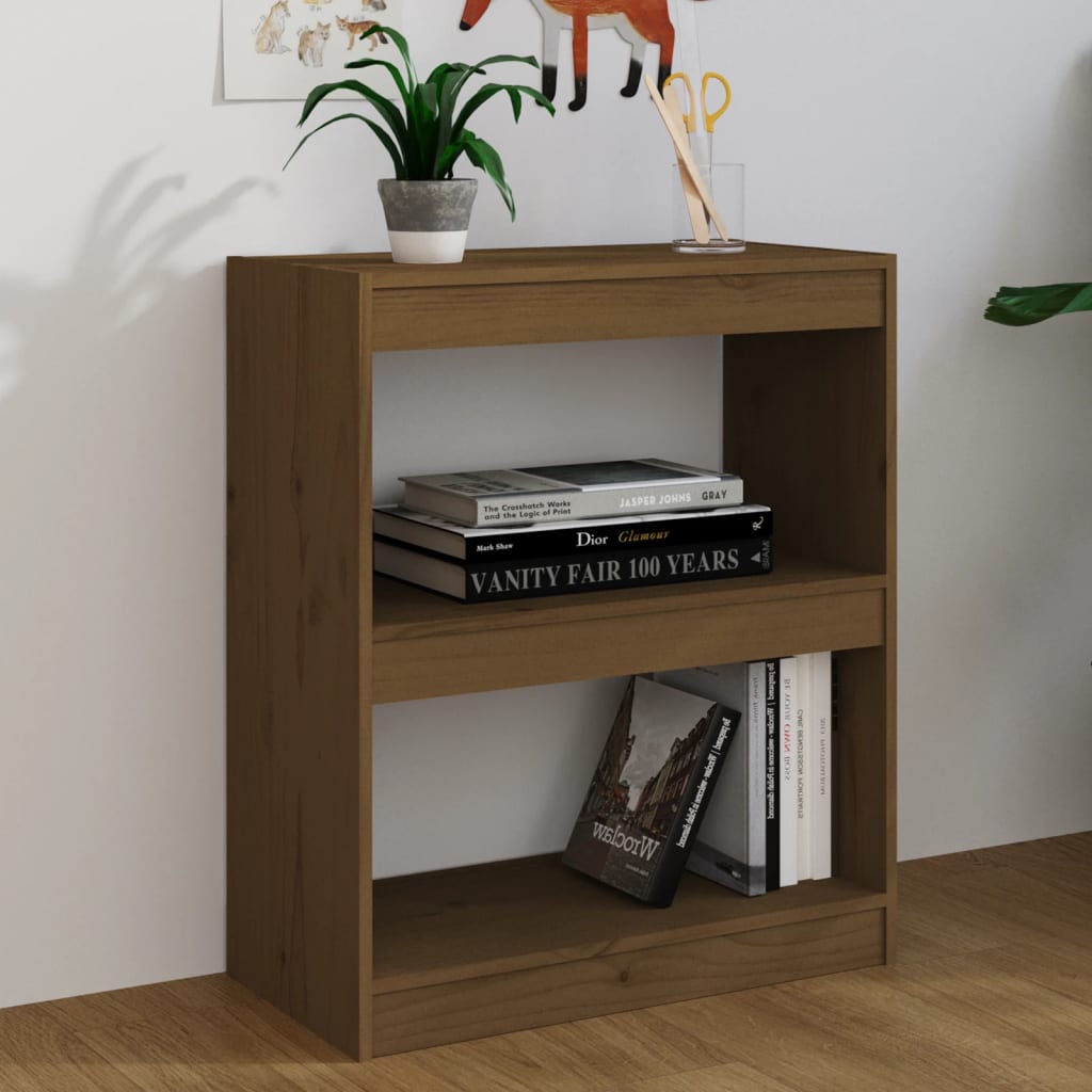 Βιβλιοθήκη/Διαχωριστικό Χώρου Μελί 60x30x71,5 εκ. Ξύλο Πεύκου