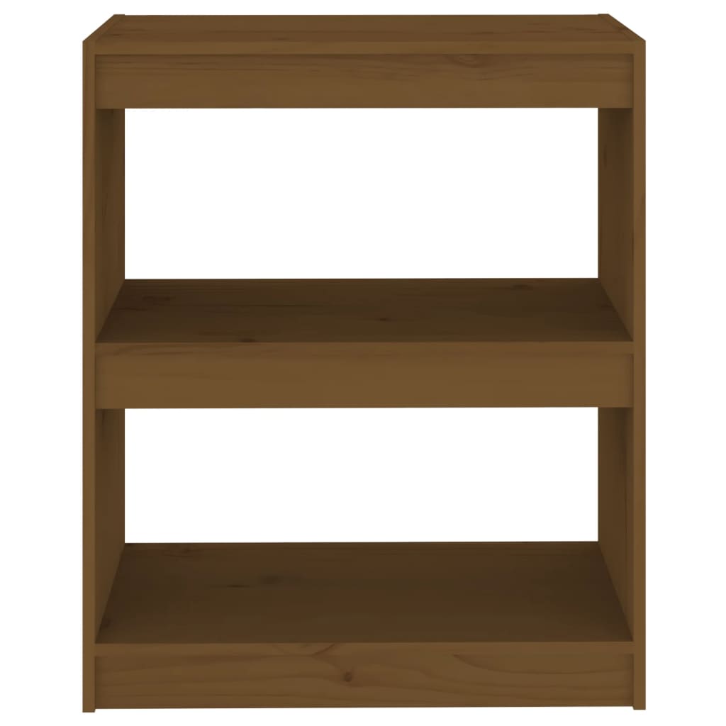 Βιβλιοθήκη/Διαχωριστικό Χώρου Μελί 60x30x71,5 εκ. Ξύλο Πεύκου