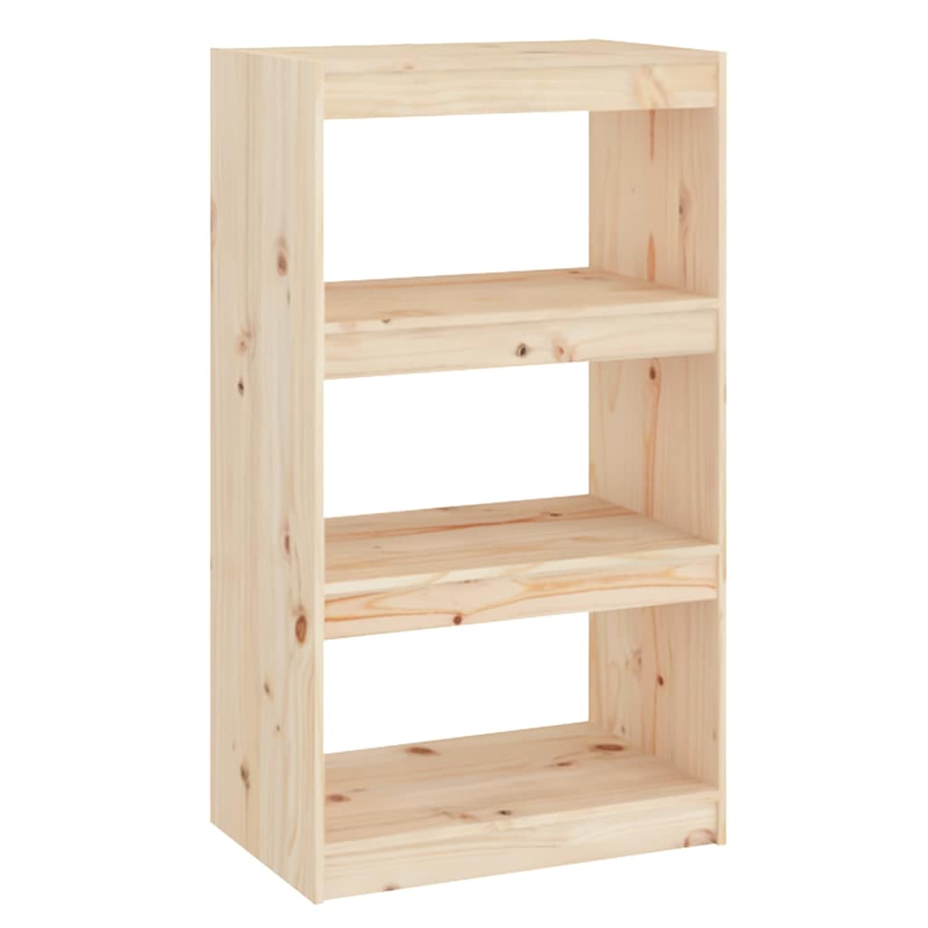 Βιβλιοθήκη/Διαχωριστικό Χώρου 60x30x103,5 εκ. Μασίφ Ξύλο Πεύκου