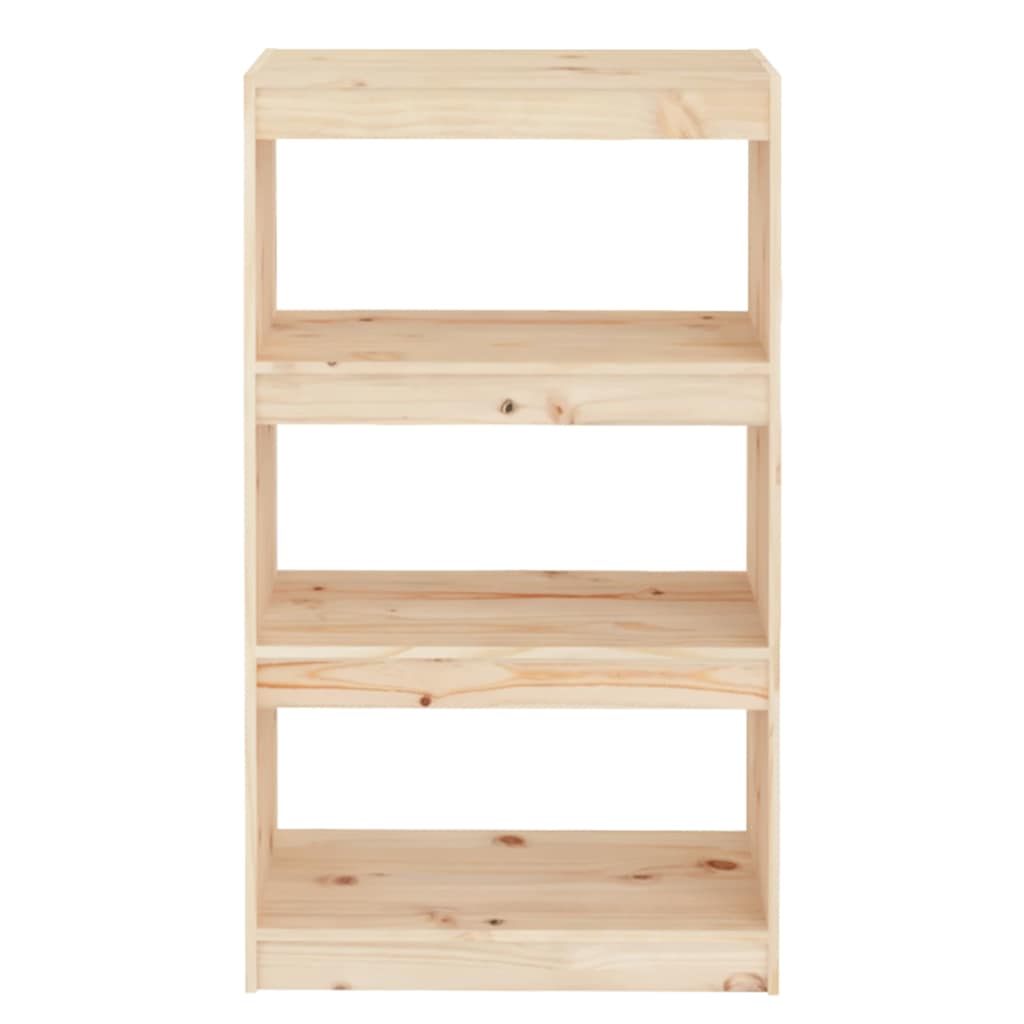 Βιβλιοθήκη/Διαχωριστικό Χώρου 60x30x103,5 εκ. Μασίφ Ξύλο Πεύκου