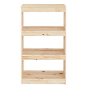 Βιβλιοθήκη/Διαχωριστικό Χώρου 60x30x103,5 εκ. Μασίφ Ξύλο Πεύκου