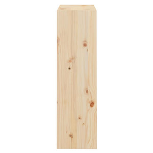Βιβλιοθήκη/Διαχωριστικό Χώρου 60x30x103,5 εκ. Μασίφ Ξύλο Πεύκου
