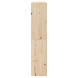 Βιβλιοθήκη/Διαχωριστικό Χώρου 60x30x135,5 εκ. Μασίφ Ξύλο Πεύκου